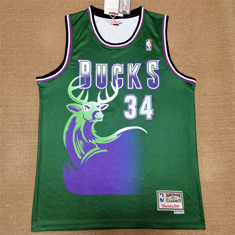 Men Milwaukee Bucks 34 Giannis Antetokounmpo Green 2025 NBA Jersey